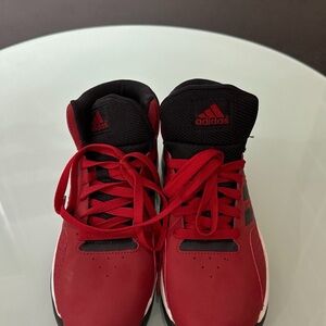 Adidas Bold Red and Black Trainers
